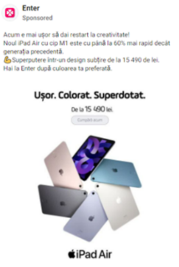 Paid social ad creative example 23