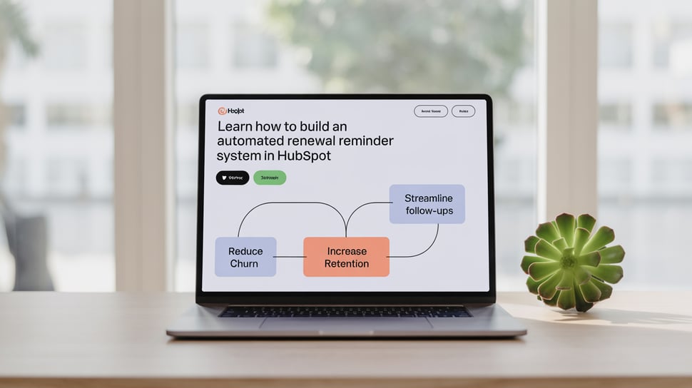 Using HubSpot to Create a Renewal Reminder System