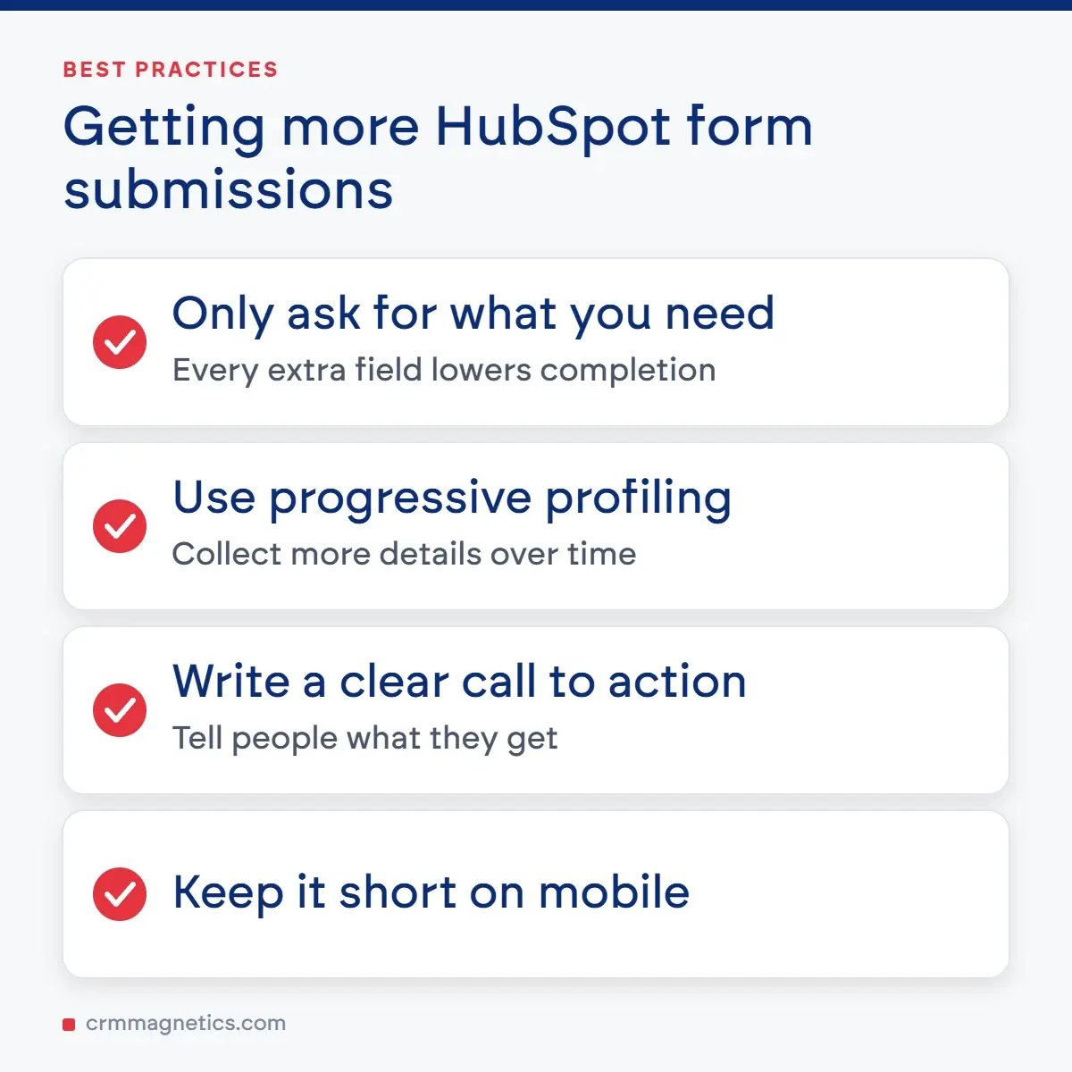Getting more HubSpot form submissions