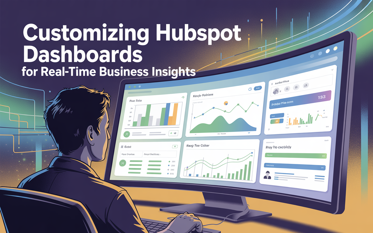 Customizing HubSpot Dashboards for Real-Time Business Insights